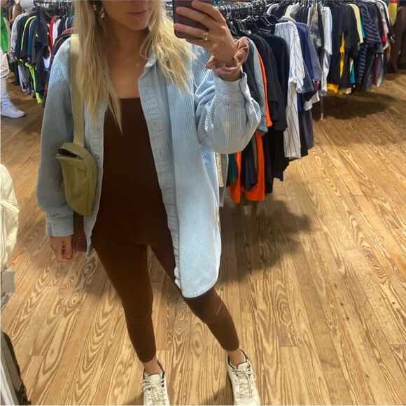 NWT Girlfriend Collective Earth Cami Unitard Jumpsuit Size Large - Picture 2 of 8